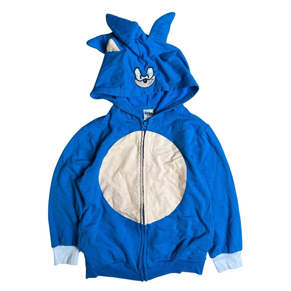 Sonic the Hedgehog Boys Hoodie Size Small